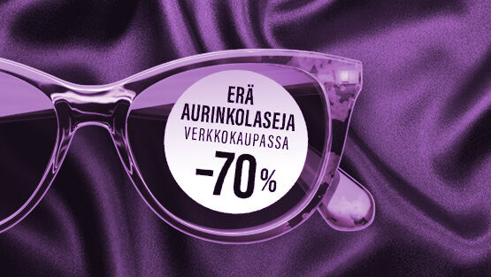 Erä aurinkolaseja -70 %